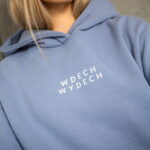 animush bluza hoodie barwinkowa wdech wydech
