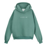 animush bluza hoodie eukaliptusowa serio