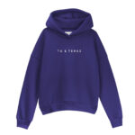 animush bluza hoodie indygo tu i teraz