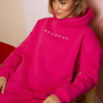 animush bluza long amarantowa najlepiej