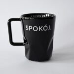 animush kubek czarny spokój