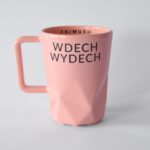 animush kubek różowy wdech wydech