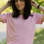 animush t-shirt oversize jasny różowy reset