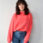 animush bluza hoodie truskawkowa bosko