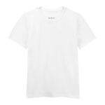 ANIMUSH T-SHIRT OVERSIZE BIAŁY GŁADKI