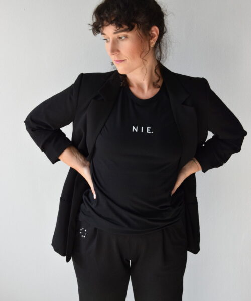 animush t-shirt oversize czarny nie