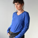 animush longsleeve kobaltowy