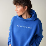 animush bluza hoodie kobaltowa absolutnie