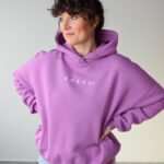 animush bluza hoodie fiołkowa bosko