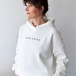 animush bluza hoodie kremowa wolność