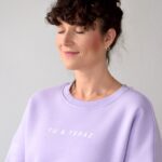 animush bluza oversize lila tu i teraz