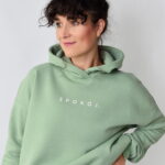 animush bluza hoodie szałwia spokój