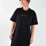 animush sukienka oversize czarna reset