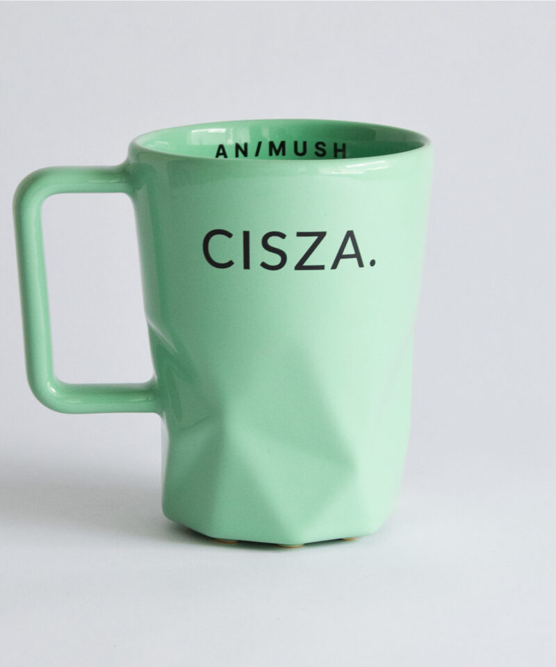 animush kubek pistacjowy cisza