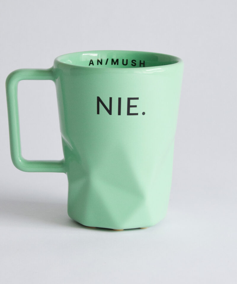 animush kubek pistacjowy nie