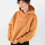 animush bluza hoodie musztardowa reset