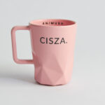 animush kubek różowy cisza