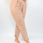 animush spodnie dresowe beżowe