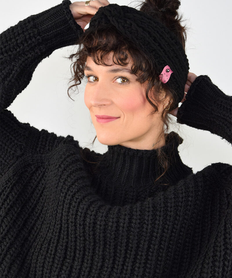 animush opaska czarna