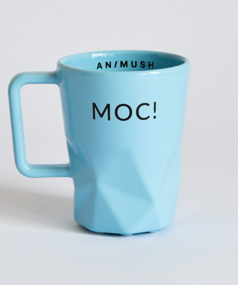 animush kubek błękitny moc