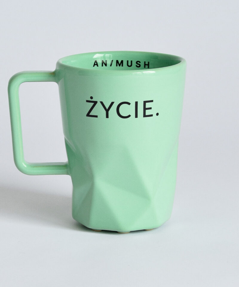 animush kubek pistacjowy życie