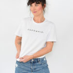 animush t-shirt oversize biały cudownie