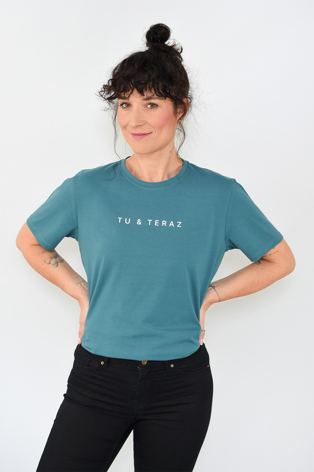 animush t-shirt oversize morski tu i teraz