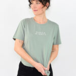 animush t-shirt oversize szałwiowy wdech wydech