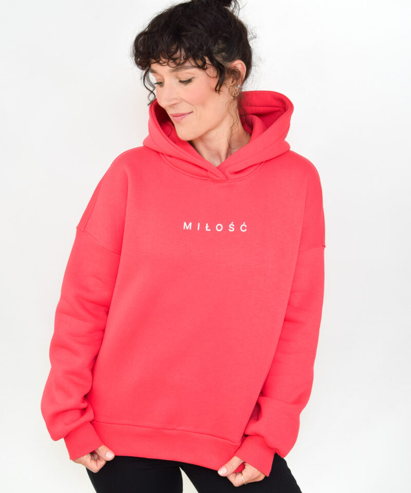 animush bluza hoodie hibiskusowa miłość