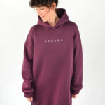 animush bluza long wino spokój