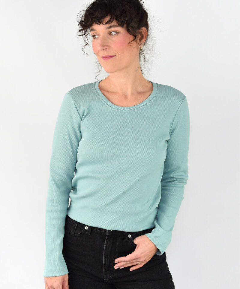 animush longsleeve prążek aloes