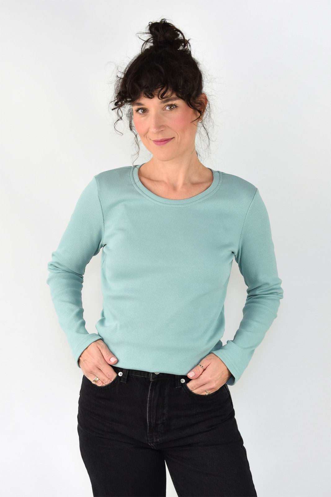 animush longsleeve prążek aloes